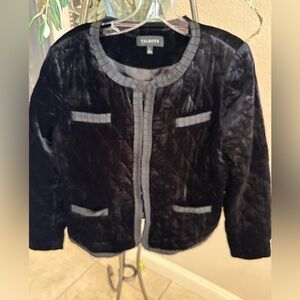 Talbots women’s velvet jacket
